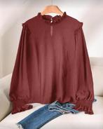 Top Puck (44-52), Verzenden, Nieuw, Bruin, Shirt of Top