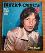 Muziek Expres 1968 oa Mick Jagger, Rolling Stone, Beatles, Verzenden, Zo goed als nieuw, Boek, Tijdschrift of Artikel