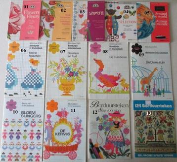 Boeken,Borduren,Kruissteek,DMC,Mango,DMC Bibliotheek,Bloemen beschikbaar voor biedingen