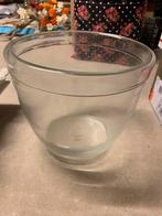 Robuuste Glazen Vaas - 30cm, Schaal, Rond, Ophalen of Verzenden, Glas