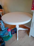 Ronde/ ovaal witte eettafel ikea, Huis en Inrichting, Tafels | Eettafels, Overige materialen, Gebruikt, Rond, Ophalen of Verzenden