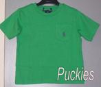 Groen Ralph Lauren t-shirt maat 74 *NIEUW* (6750), Kinderen en Baby's, Babykleding | Maat 74, Nieuw, Ophalen of Verzenden, Jongetje