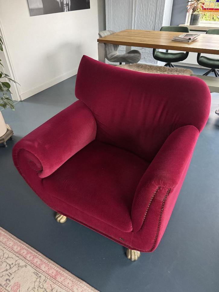 Bretz Gaudi Fauteuil, Huis en Inrichting, Fauteuils, Zo goed als nieuw, Stof, 75 tot 100 cm, 75 tot 100 cm, Ophalen