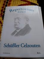 Repertorium Schüssler Celzouten, Onbekend, Achtergrond en Informatie, Ophalen of Verzenden, Zo goed als nieuw