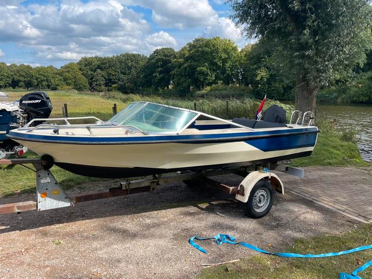 Placom 460 in hele goede staat 9.9pk 4 takt, vaarbewijsvrij!, Watersport en Boten, Bootonderdelen, Zo goed als nieuw, Overige typen