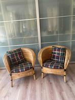 Bamboe stoelen, Huis en Inrichting, Fauteuils, Ophalen, Zo goed als nieuw, Minder dan 75 cm, 50 tot 75 cm