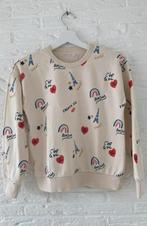 ♥️ Monoprix trui sweater Parijs Print illustratie 12 / 152, Gebruikt, Meisje, Trui of Vest, Monoprix collectie