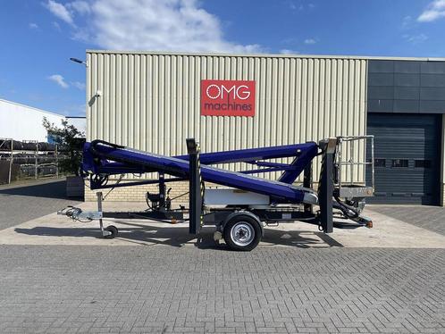 2016 Niftylift 170HET MK1B, Aanhanger hoogwerker, 17 meter, Zakelijke goederen, Machines en Bouw | Liften, Steigers en Ladders