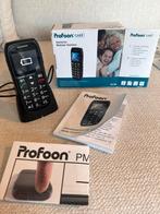 Senioren mobiele telefoon zwart Profoon, Ophalen of Verzenden, Geen camera
