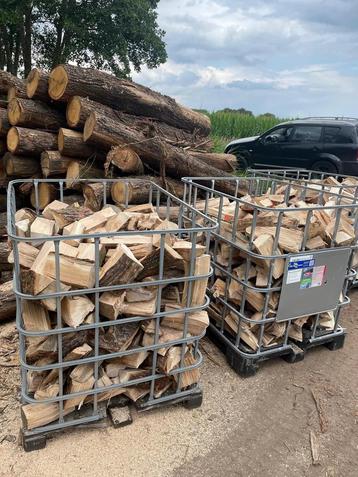 Droog eik mix haardhout ( eik, essen en els) beschikbaar voor biedingen