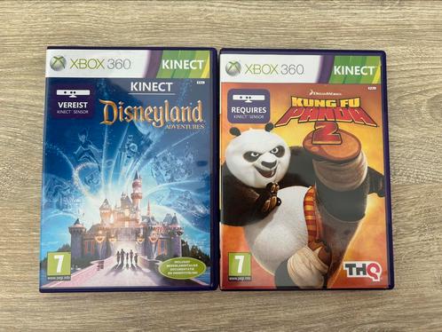 2 XBOX360 kinect games avontuur, Spelcomputers en Games, Games | Xbox 360, Zo goed als nieuw, Avontuur en Actie, 1 speler, Vanaf 7 jaar
