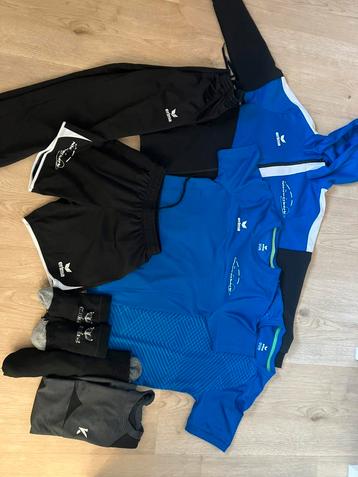 Mooie korfbal kleding 140 ckv nieuwerkerk oa jasje, shirts, beschikbaar voor biedingen