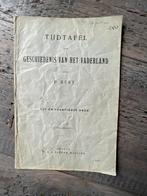 Tijdtafel Geschiedenis van het Vaderland - P. Best, Boeken, Ophalen of Verzenden, 20e eeuw of later, Gelezen