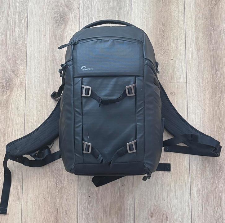 Lowepro FreeLine camera rugzak BP 350 AW zwart, Audio, Tv en Foto, Fotografie | Fototassen, Zo goed als nieuw, Rugtas, Lowepro