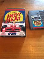 nes game Indy Heat - Pal B - Zeldzaam, Gebruikt, 1 speler, Racen en Vliegen, Ophalen of Verzenden