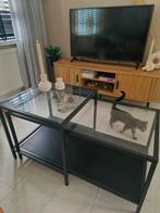 2 salontafels ikea, Huis en Inrichting, Tafels | Salontafels, Gebruikt, 50 tot 100 cm, Rond, Minder dan 50 cm