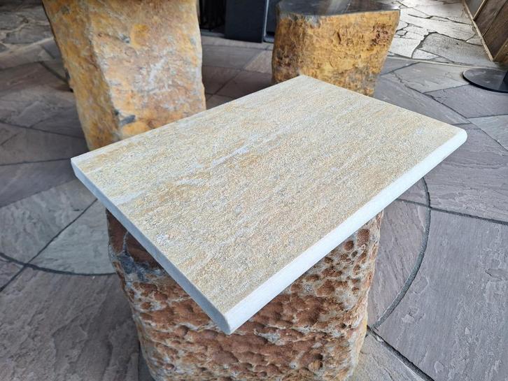 randtegel zwembad Brasil Gold Kwartsiet, Tuin en Terras, Zwembad-toebehoren, Nieuw, Ophalen