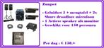 Geluidversterking te huur voor muzikant, Audio, Tv en Foto, Professionele Audio-, Tv- en Video-apparatuur, Ophalen, Audio