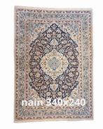 Groot perzisch tapijt Nain 340x240 wollen vloerkleed Iran, Huis en Inrichting, Stoffering | Tapijten en Kleden, 1185VB, De Handelmaatschappij