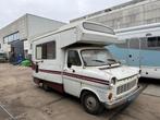 Ford Transit Camper - Restauratieproject! (ENSCHEDE), Caravans en Kamperen, Standaard zit, Alkoof, Ringverwarming, Dakluik