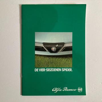 Alfa Romeo Spider folder / brochure februari 1983