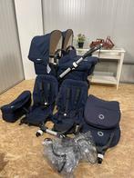 Bugaboo donkey twin Navy, Kinderen en Baby's, Kinderwagens en Combinaties, Gebruikt, Bugaboo, Ophalen of Verzenden, Verstelbare duwstang