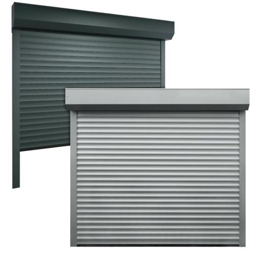 Garagedeur Rolpoorten met motor Rolluik als Garagepoort, Doe-het-zelf en Verbouw, Deuren en Horren, Nieuw, Garagedeur, 200 tot 215 cm