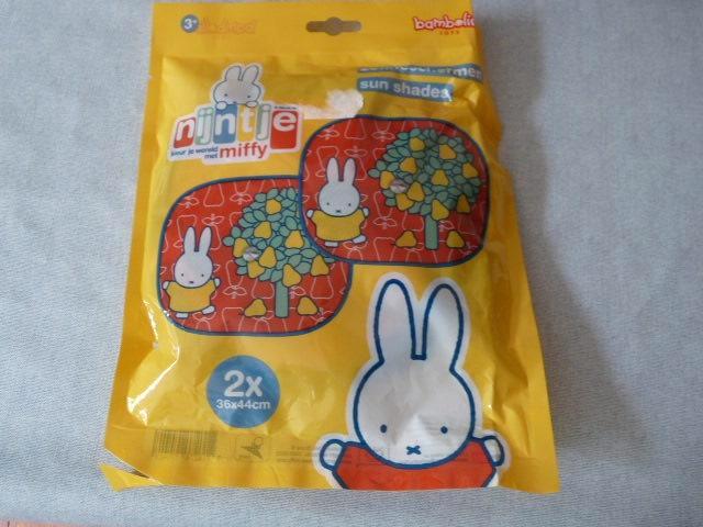 Nijntje Zonneschermen 2 stuks Nieuw, Auto diversen, Auto-accessoires, Nieuw, Ophalen of Verzenden