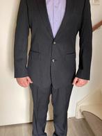 Net pak krijtstreep man maat 48 M, Ophalen, Zo goed als nieuw, Maat 48/50 (M), Grijs