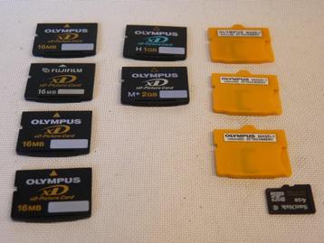 XD kaart / Picture Card 16mb en 2GB M+ beschikbaar voor biedingen