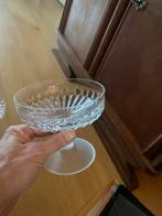 8 Antieke Kristallen Champagne Glazen, Antiek en Kunst, Ophalen