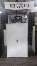 Nette Hagel witte metalen roldeurkast, Archiefkast, 100 tot 150 cm, R, Meerdere deuren, Ophalen of Verzenden