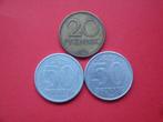 Oost - Duitsland setje munten 20 en 50 Pfennig 1958 / 1971., Postzegels en Munten, Munten | Europa | Niet-Euromunten, Verzenden