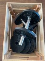 Dumbbellset 26kg losse gewichten, Sport en Fitness, Fitnessmaterialen, Ophalen, Gebruikt, Armen, Halterschijven