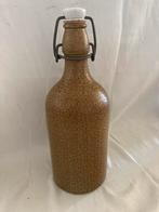 Max Kruger stenen bierfles met beugel 0,5L, Antiek en Kunst, Ophalen of Verzenden