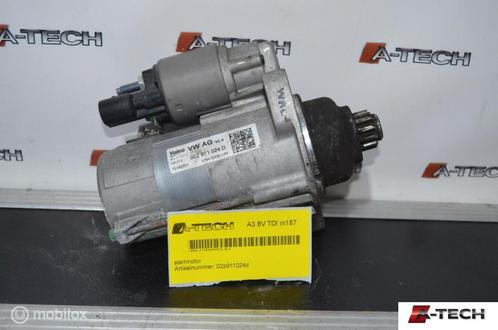 Startmotor Audi A3 8V 2.0 TDI ('13-'20) 02z911024d m187, Auto-onderdelen, Elektronica en Kabels, Audi, Gebruikt, Ophalen of Verzenden