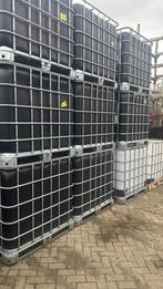 IBC container met bel heeft lijm in gezeten 1 malig gebruikt, Tuin en Terras, .., Met kraantje, 150 liter of meer, Zo goed als nieuw