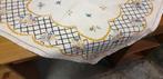 tafelkleed vintage geborduurd, Huis en Inrichting, Stoffering | Tapijten en Kleden, Ophalen of Verzenden, 'T Olde Gre-j, Info@toldegrej.nl