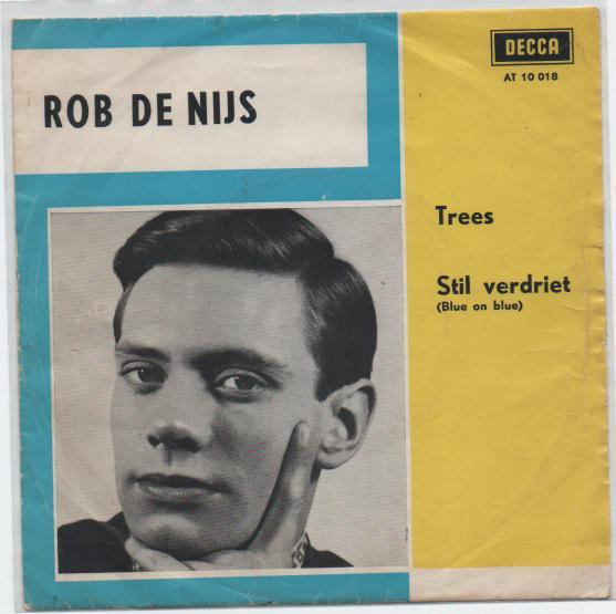 Rob de Nijs- Trees/ Stil verdriet, Cd's en Dvd's, Vinyl | Nederlandstalig, Gebruikt, Pop, Overige formaten, Verzenden
