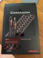 AudioQuest Cinnamon Optische kabel (Toslink) Full => 3.5mm, Ophalen of Verzenden, Zo goed als nieuw, Minder dan 2 meter, Overige kabels
