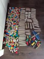 Houten treinbaan + blokken, Ophalen, Gebruikt, Overige typen