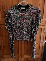 Loavies pailletten top - Maat L, Ophalen, Zwart, Maat 42/44 (L), Zo goed als nieuw