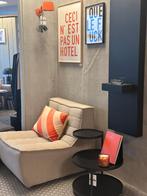 Ethnicraft Fauteuil N701 1zits ecru, Huis en Inrichting, Fauteuils, Modern design, Nieuw, 75 tot 100 cm, Natuurlijk wonen