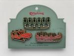 Efteling Voertuigen pin set 2024 op kaartje, Ophalen of Verzenden, Nieuw, Button of Speldje