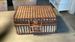 Rieten picknickkoffer,picknickmand,picknick koffer, Hobby en Vrije tijd, Picknickmanden, Ophalen of Verzenden, Zo goed als nieuw