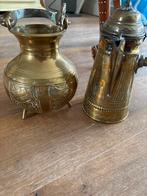 Koperen Koffie- en Waterkan Set uit Syrië, Ophalen of Verzenden, Koper