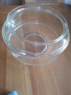Glazen vissenkom rond dikker glas, Ophalen of Verzenden, Gebruikt, Leeg aquarium