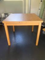 uittrekbare tafel, Huis en Inrichting, Tafels | Eettafels, Ophalen, Gebruikt, Minder dan 50 cm, 50 tot 100 cm