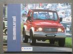 Suzuki Samurai Brochure, Boeken, Ophalen of Verzenden, Zo goed als nieuw, Overige merken