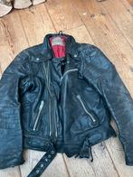 Leren jassen / motor jassen /spijkerjas, Ophalen, Gedragen, Maat 48/50 (M), Zwart